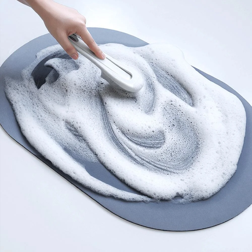 Factory Supply Custom Super Absorbent Fast Drying Soft Diatomite Foot Mat Non Slip Eco Friendly Diatom Bath Mats